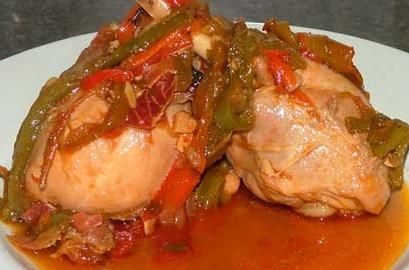 Pollo a la portuguesa c/guanicion